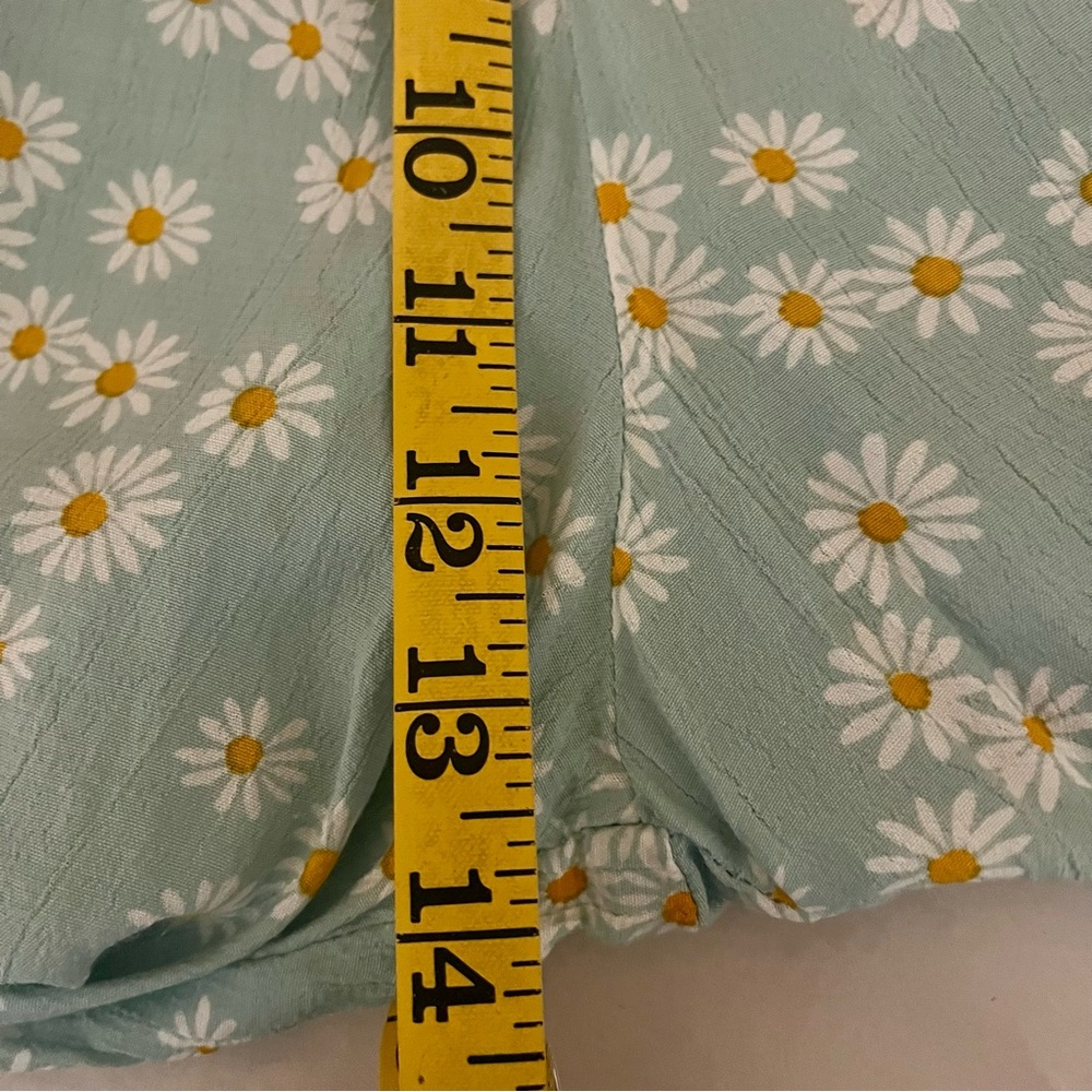 Faithfull the Brand Frankie Seafoam Blue Zhoe Floral Print Jumpsuit - Picture 15 of 16